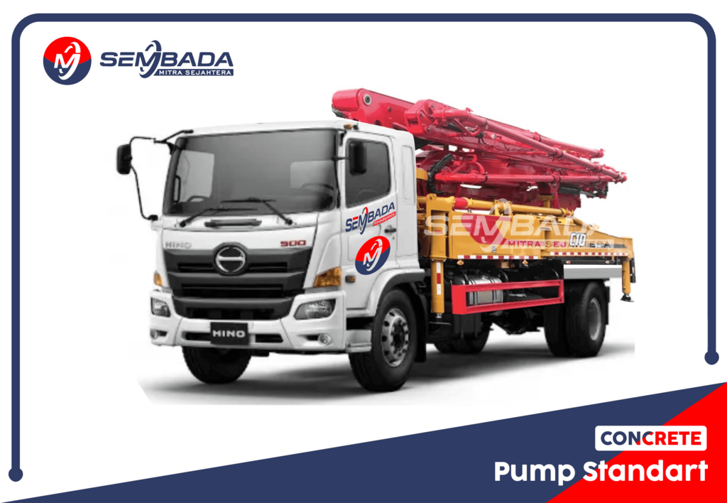 concrete pump standart